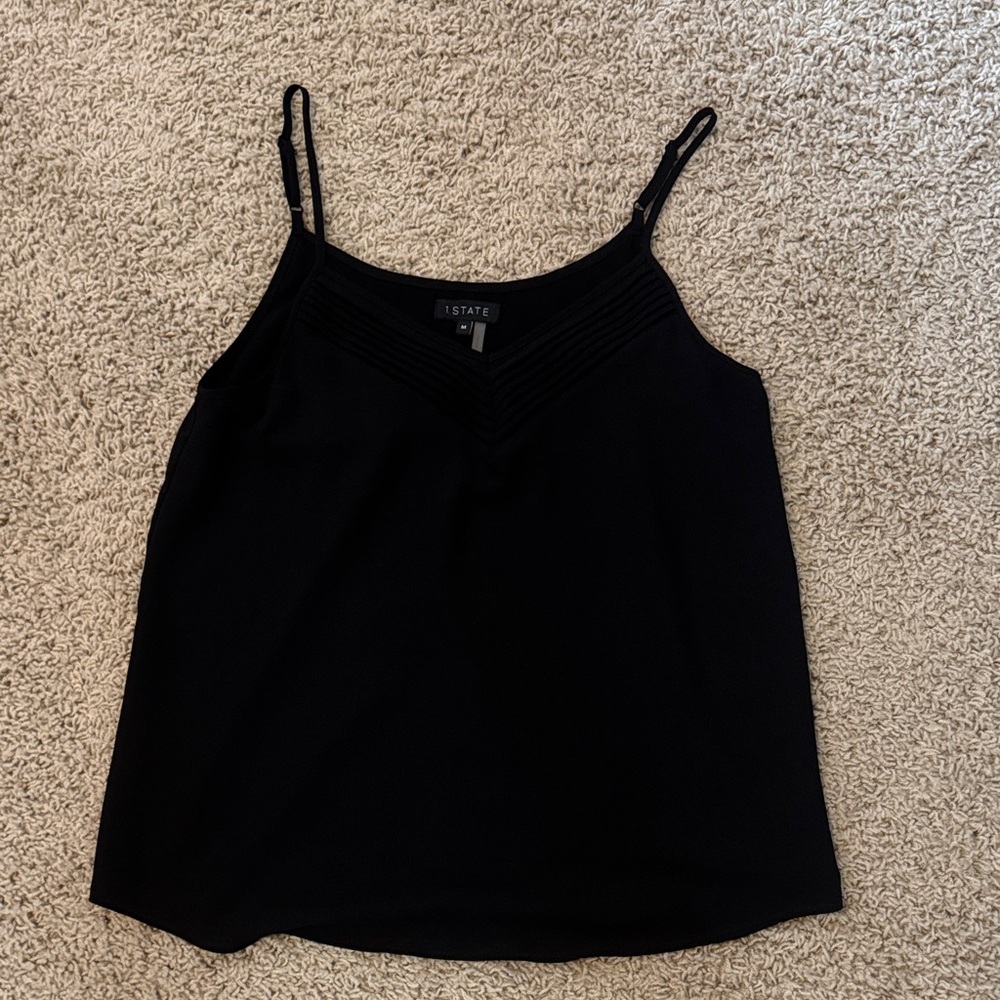 1. State Women's Elegant Black Camisole